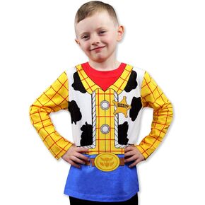 Toy Story 4 Sheriff Woody Boys Girls Baby Toddler Long Sleeve T-Shirt Tee