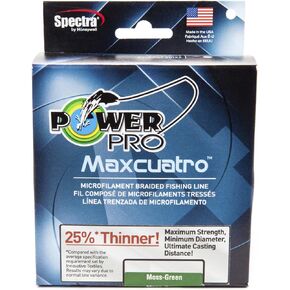 PowerPro 33400200500E MaxCuatro Spectra HT Braided Fishing Line,Multi,OS