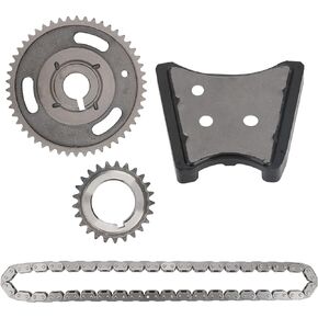MAYASAF Engine Timing Chain Kit for Buick Regal 1995-96/LaCrosse 2006-07/Lucerne 2006-07/Century 1995-05, for Chevy Lumina 1995-01/Impala 2000-05/Malibu 1997-06, for Pontiac Grand Prix 1995-07
