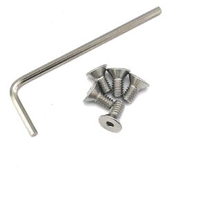 American Racing Wheels 970076 Replacement Cap Screw Set - 5 Screws & Key