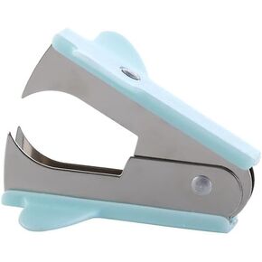Staples Remover, Durable Metal Jaws Staples Puller with Plastic Body, Portable Staples Removal Tool General Stationery Supplies for Home, Office and School
