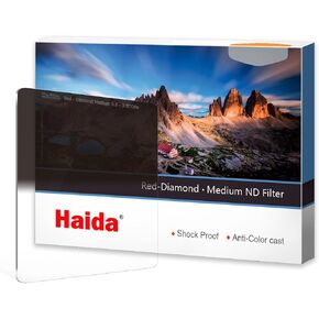 Haida Square Rectangular GND Filter 100 x 150mm Multi-Coated Nano Coatings Red Diamond Soft-Edge Graduated Neutral Density Optical Glass ND0.9 Filter (3-Stop) in Kuwait