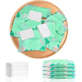 20 قطعة منشفة وجه مضغوطة، منشفة مضغوطة للوجه مقاس 10.2 × 11.2 بوصة للاستعمال مرة واحدة، أقراص ورق تواليت صغيرة مضغوطة قابلة لإعادة الاستخدام ومناسبة للتخييم والمنزل والسفر والرياضة في الهواء الطلق in Kuwait