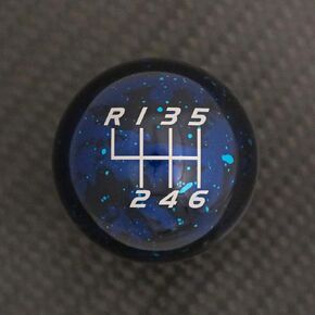 Billetworkz Gear Shift Knobs Compatible with Ford Mustang GT 6 Speed 2015-2019, Cosmic Purple