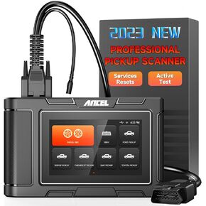 ANCEL HD3500 Plus Professioanl Pickup Truck Scanner Diagnostic Tool Fit for Ford/Chevrolet/Dodge/RAM/GMC Truck& Car, All Systems Diesel Code Reader Scanner Bidirectional Scan Tool with Service Resets