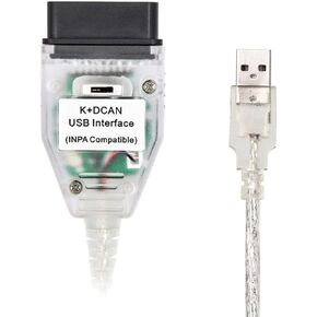 K+CAN k+dcan كابل USB واجهة متوافق مع كابل Inpa BMW Switch FT232RL لسيارات BMW E-Series obd2 الماسح الضوئي أداة تشخيص قارئ رمز السيارة Ediabas in Kuwait