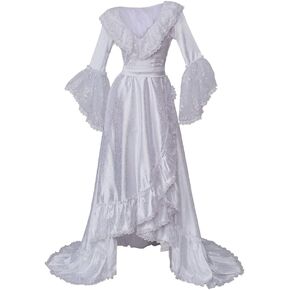 The Phantom of The Opera Musical Costume Christine Daae Dress Night Gown Robe