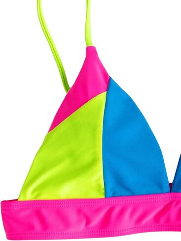 SOLY HUX Women's Color Block Bikini Sets Spaghetti Strap Swimsuit Two Piece Bathing Suits in Saudi Arabia