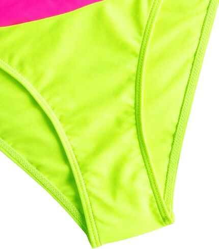 SOLY HUX Women's Color Block Bikini Sets Spaghetti Strap Swimsuit Two Piece Bathing Suits in Saudi Arabia