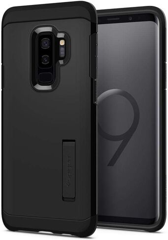 Spigen Tough Armor Designed for Samsung Galaxy S9 Plus Case (2018) - Black in Saudi Arabia