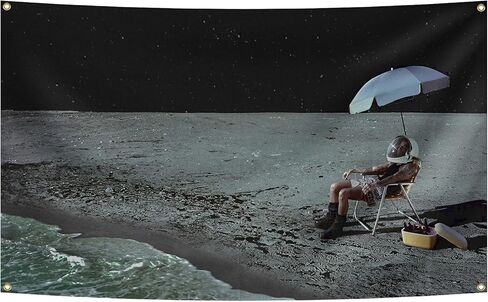 مضحك راو مغني الراب المغني أليخاندرو نسيج بلايا ساتورنو ألبوم الموسيقى غطاء نسيج 3x5ft نسيج غرفة الفن ديكور نسيج الزينة الجدار شنقا الهدايا للمراهقين غرفة نوم غرفة المعيشة in Kuwait