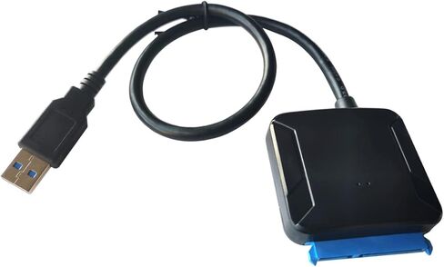 ChenGong - 43 سم USB 3.0 إلى SATA، 7+15 22Pin SATA III كابل محول القرص الصلب لـ 2.5 بوصة HDD وSSD in Kuwait