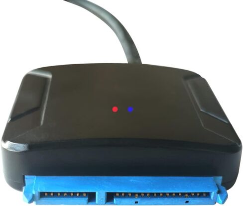 ChenGong - 43 سم USB 3.0 إلى SATA، 7+15 22Pin SATA III كابل محول القرص الصلب لـ 2.5 بوصة HDD وSSD in Kuwait