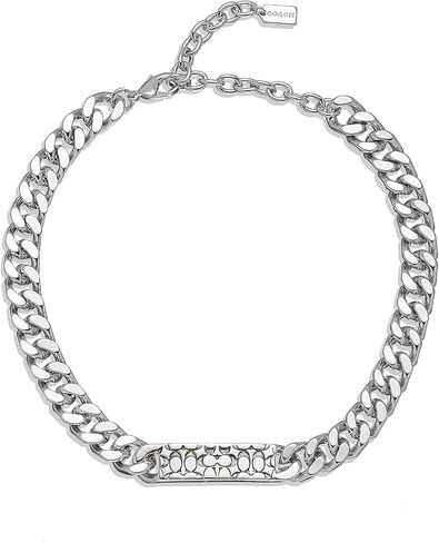 Coach Quilted Signature Link Necklace in Saudi Arabia