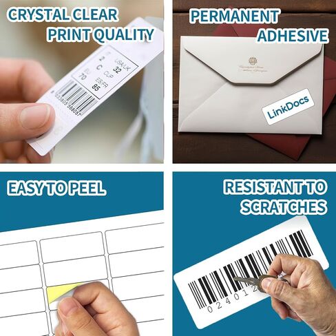 30 up Labels 1" X 2-5/8" Shipping Address Labels for Laser and Inkjet Printers, White, (100 Sheets, 3,000 Labels) in Saudi Arabia