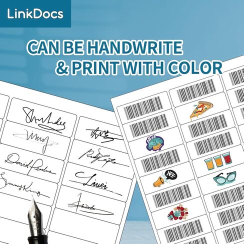 30 up Labels 1" X 2-5/8" Shipping Address Labels for Laser and Inkjet Printers, White, (100 Sheets, 3,000 Labels) in Saudi Arabia