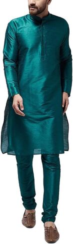 Sojanya (Since 1958, Men's Dupion Silk Kurta & Churidaar Pyjama in Kuwait