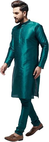 Sojanya (Since 1958, Men's Dupion Silk Kurta & Churidaar Pyjama in Kuwait