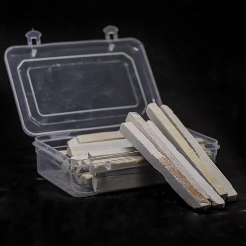 Iram Slate Pencils Eat Edible | Slate Pencils Natural Stone | White Pencil Chalk | Premium Quality | Stationary in Saudi Arabia