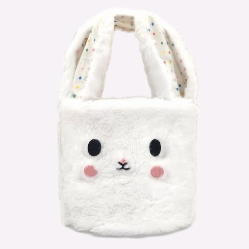 Toy Storage Bag Baskets for Boys, Bunny Candy Basket for Kids, Girls, Toddlers, Baby, Teens with Rabbit Ear, Buckets for Kids with Handle, Large Bunny Easter Bag Gifts in Saudi Arabia