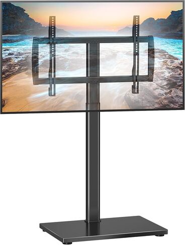 حامل تلفزيون بقاعدة عالمية من XINLEI مع حامل للتلفزيونات مقاس 32 بوصة - 75 بوصة يحمل حامل تلفزيون أرضي 132 رطلًا بحد أقصى VESA 600x400 مم TS004H in Kuwait
