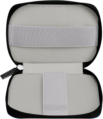 حافظة القرص الصلب 2.5 بوصة للعناصر WD My Passport Canvio Basics Seagate Backup Plus مع توسيع نحيف 1 تيرابايت 2 تيرابايت 3 تيرابايت 4 تيرابايت، حقيبة حمل محرك الأقراص الصلبة الخارجية المحمولة - أسود in Saudi Arabia