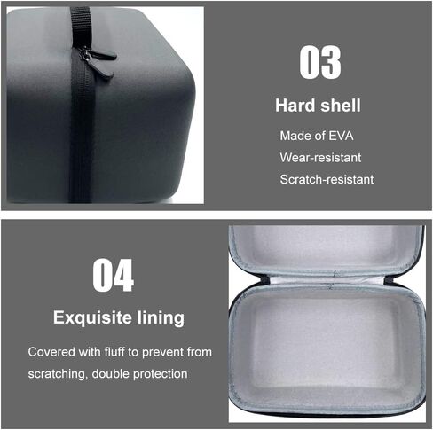 Storage Carrying Case for Toniebox Starter Set, Tonie Figures Characters, Charging Station - Music Player Bag, Organizer Case w/Handle and Inner Compartments for Toniebox Soundbox, Headphones in Kuwait