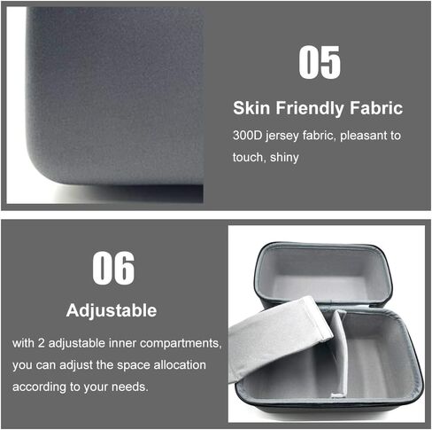 Storage Carrying Case for Toniebox Starter Set, Tonie Figures Characters, Charging Station - Music Player Bag, Organizer Case w/Handle and Inner Compartments for Toniebox Soundbox, Headphones in Kuwait