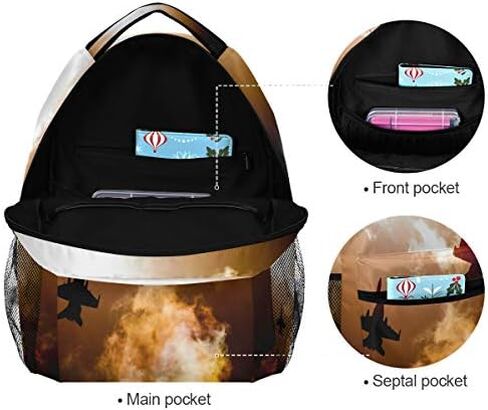 Cute Cats Kids Backpack for Girls Boys Cute Kittens Pattern Elementary School Bag Animal Bookbags Travel Rucksack Casual Daypack in Saudi Arabia