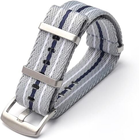 20mm Canvas Nylon Straps For Rolex Submariner And Omega Seamaster, Replacement Nylon Watch Band For Watches - Multiple Colors in Saudi Arabia