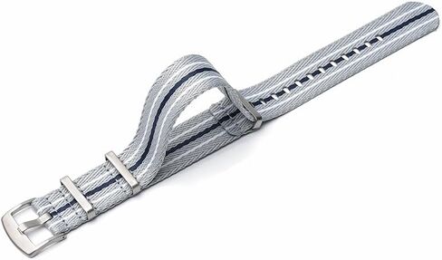 20mm Canvas Nylon Straps For Rolex Submariner And Omega Seamaster, Replacement Nylon Watch Band For Watches - Multiple Colors in Saudi Arabia