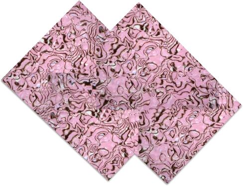 2Pcs Abalone Shell Sticker (300mm X 200mm) Abalone Sheets Veneer Imitation Abalone Hand Stickers for Craft Handmade Decoration with Backside Tape(D) in Kuwait