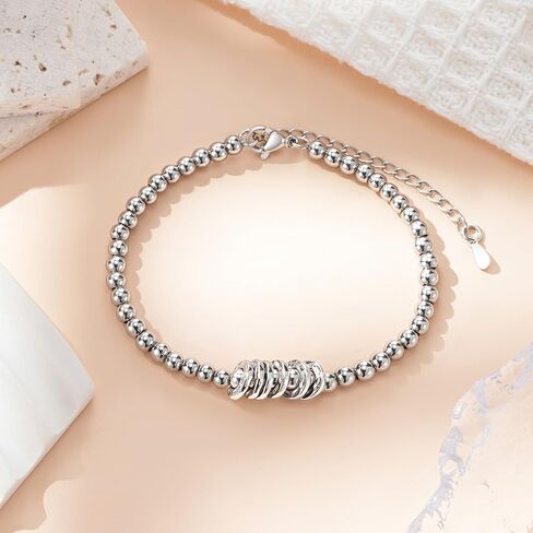 50th 60th Birthday Gifts for Women, Birthday Bracelet for Women with Birthday Gift Card, 1974 1964 Birthday Jewelry Gifts for 50 60 Year Old Woman Mom Grandma Sister Aunt Wife Friends in Kuwait