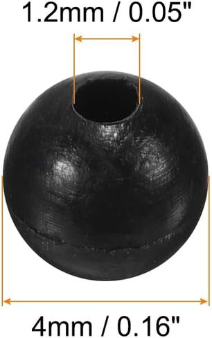 PATIKIL Fishing Beads, Soft Plastic Round Rubber Fishing Bait Eggs Rig Beads Tackle Lures Accessories with Storage Box in Saudi Arabia