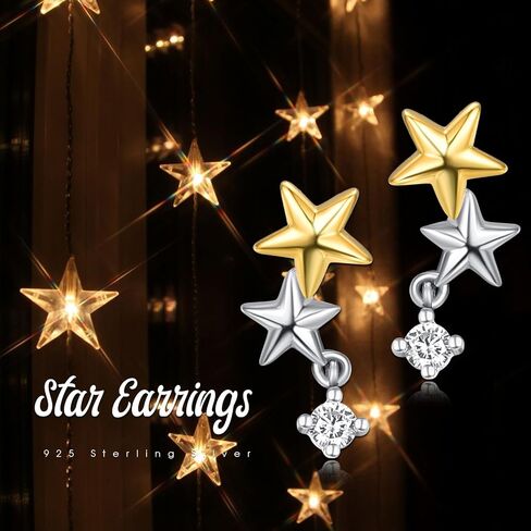 Cute Stud Earrings for Women Sterling Silver Star/Angel/Fruit/Apple/Animal/Highland Cow Stud Earrings Jewelry Gifts for Women Wife Girls Mom in Saudi Arabia
