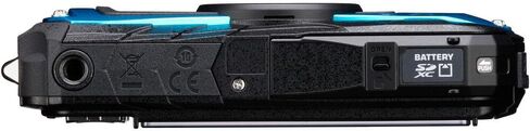حزمة كاميرا Pentax WG-90 الرقمية (الزرقاء) مع الملحقات المتقدمة in Saudi Arabia