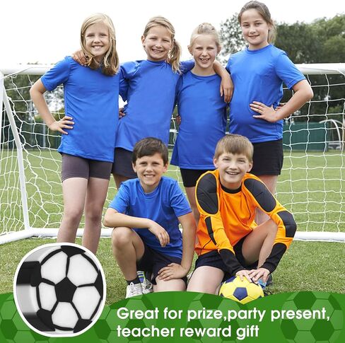 TIESOME Mini Pencil Erasers, 24 PCS Sports Ball Eraser Fun Erasers Cute Football Eraser Miniature Soccer Erasers Mini Novelty Erasers for Kids Sports Themed Birthday Party School Homework Favors in Saudi Arabia