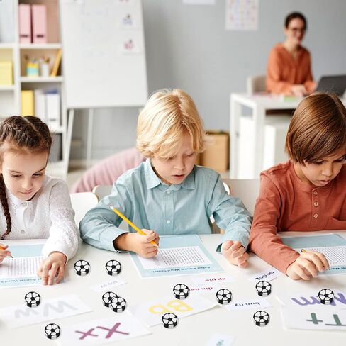 TIESOME Mini Pencil Erasers, 24 PCS Sports Ball Eraser Fun Erasers Cute Football Eraser Miniature Soccer Erasers Mini Novelty Erasers for Kids Sports Themed Birthday Party School Homework Favors in Saudi Arabia