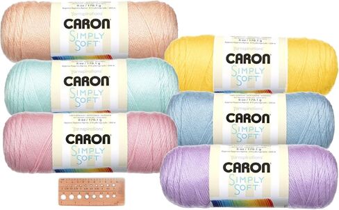 تشكيلة خيوط كارون سيمبلي الناعمة (لوحة شاحبة) in Kuwait