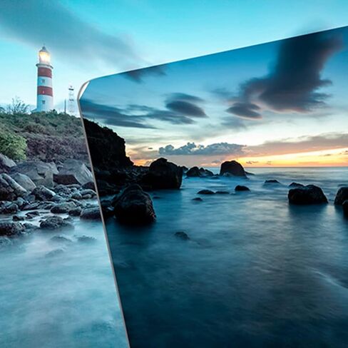 Haida Square Rectangular GND Filter 100 x 150mm Multi-Coated Nano Coatings Red Diamond Medium-Edge Graduated Neutral Density ND0.9 Filter (3-Stop) in Saudi Arabia