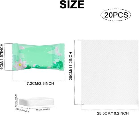 20 قطعة منشفة وجه مضغوطة، منشفة مضغوطة للوجه مقاس 10.2 × 11.2 بوصة للاستعمال مرة واحدة، أقراص ورق تواليت صغيرة مضغوطة قابلة لإعادة الاستخدام ومناسبة للتخييم والمنزل والسفر والرياضة في الهواء الطلق in Kuwait