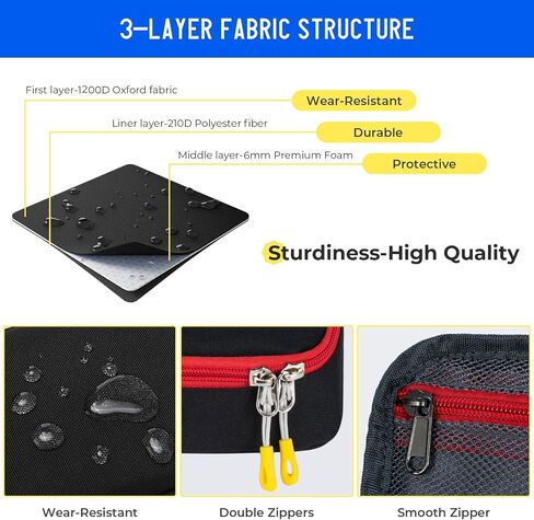 ECHSRT Big Pencil Case, Aesthetic Portable Zipper Pencil Bag with Hidden Pocket, Special Pouch for Men Women Adults, Stationery Organizer Pen Cases for Office Travel, Teal in Saudi Arabia