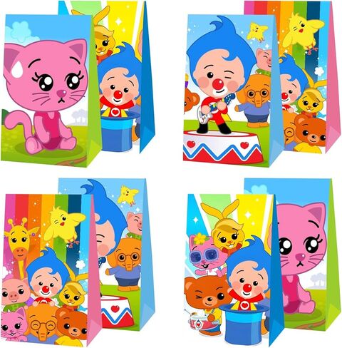 12 قطعة من حقائب الهدايا المفضلة للحفلات من Humicide، لوازم حفلات أعياد الميلاد من Plim Plim لتزيين حفلات Payaso in Kuwait