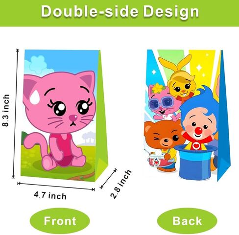 12 قطعة من حقائب الهدايا المفضلة للحفلات من Humicide، لوازم حفلات أعياد الميلاد من Plim Plim لتزيين حفلات Payaso in Kuwait