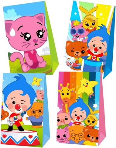 12 قطعة من حقائب الهدايا المفضلة للحفلات من Humicide، لوازم حفلات أعياد الميلاد من Plim Plim لتزيين حفلات Payaso in Kuwait