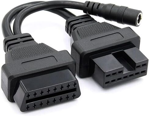 كابل محول تشخيصي 12 Pin Obd إلى 16 Pin Obd2 لسيارات Mitsubishi وHyundai in Saudi Arabia
