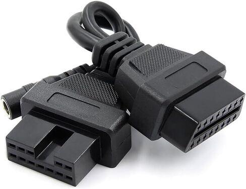 كابل محول تشخيصي 12 Pin Obd إلى 16 Pin Obd2 لسيارات Mitsubishi وHyundai in Saudi Arabia