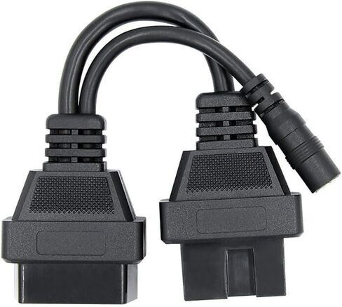 كابل محول تشخيصي 12 Pin Obd إلى 16 Pin Obd2 لسيارات Mitsubishi وHyundai in Saudi Arabia