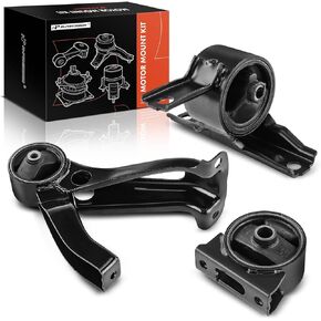 A-Premium 3PCS Front Rear Engine Motor Mount Set Compatible with Jeep Patriot, Compass 2007-2017 & Dodge Caliber 2007-2008 & Mitsubishi Outlander Sport 2011-2019, RVR 2011-2014, L4 2.0L 2.4L
