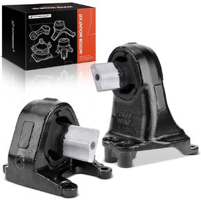 A-Premium 2PCS Front Left and Right Engine Motor Mount Set Compatible with Jeep Wrangler 2012-2017, Wrangler JK 2018, V6 3.6L, Replace# 5147191AC, 5147190AC